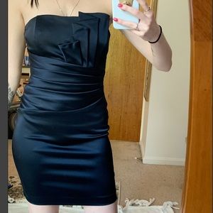 Cache Dresses - CACHE satin strapless dress Cache Dresses - CACHE satin strapless dress